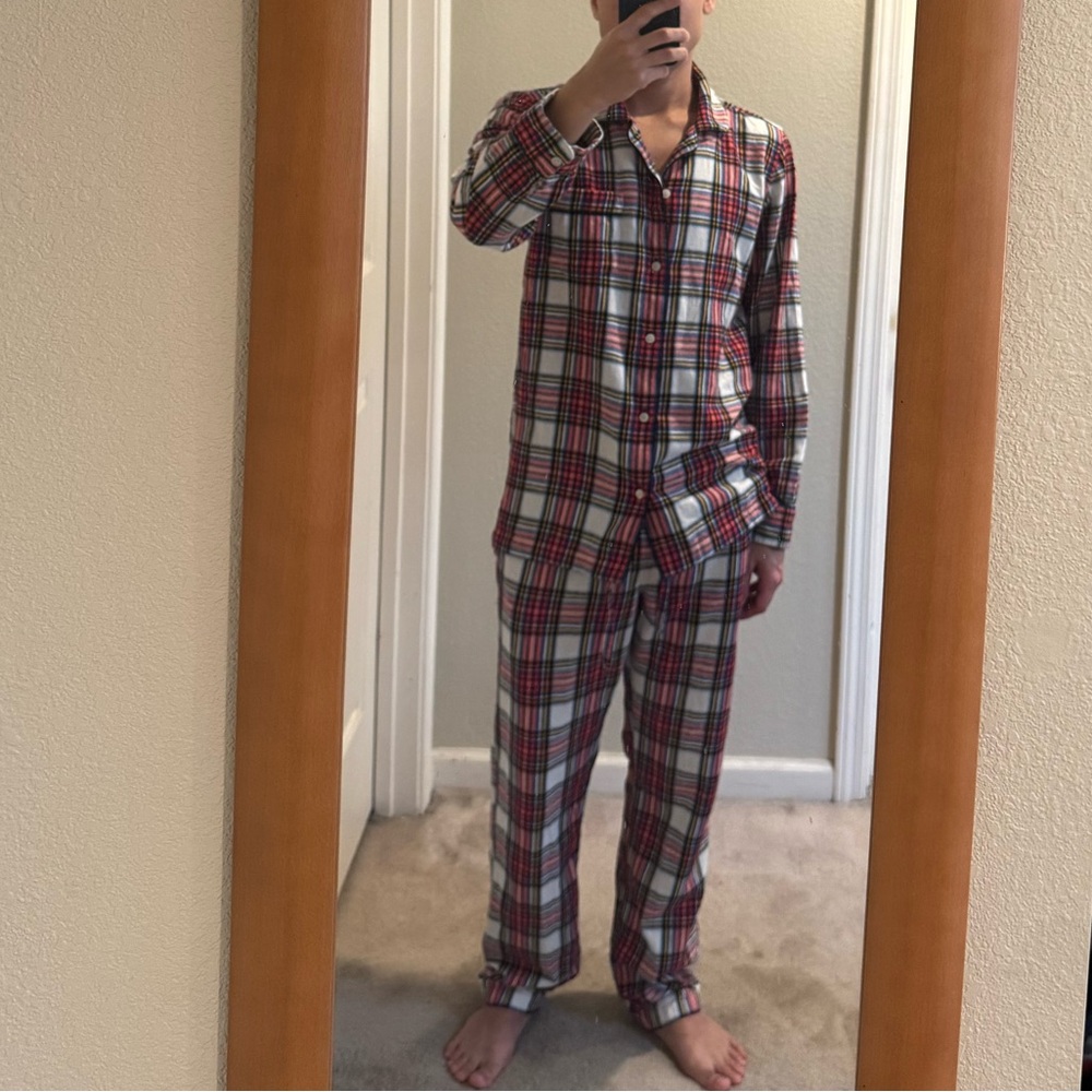 J. Crew Cotton Flannel Pajama Set - Picture 7 of 7